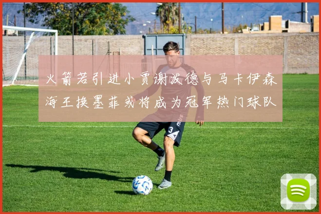 火箭若引进小贾谢泼德与马卡伊森海王换墨菲或将成为冠军热门球队
